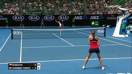 Avustralya Açık: Karolina Pliskova - Sara Sorribes Tormo (Özet)