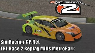 rFactor 2 | REPLAY TRL League Race 2 | Renault Megane 2013 | Mills MetroPark