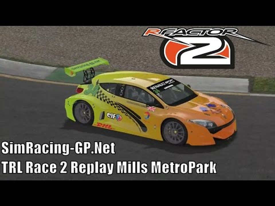 rFactor 2 | REPLAY TRL League Race 2 | Renault Megane 2013 | Mills MetroPark