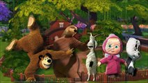 MASHA AND THE BEAR Finger Family Cartoon Animation Nursery Rhymes For Baby маша и медведь