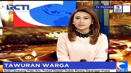 Dua Kelompok Warga Gambir Terlibat Tawuran