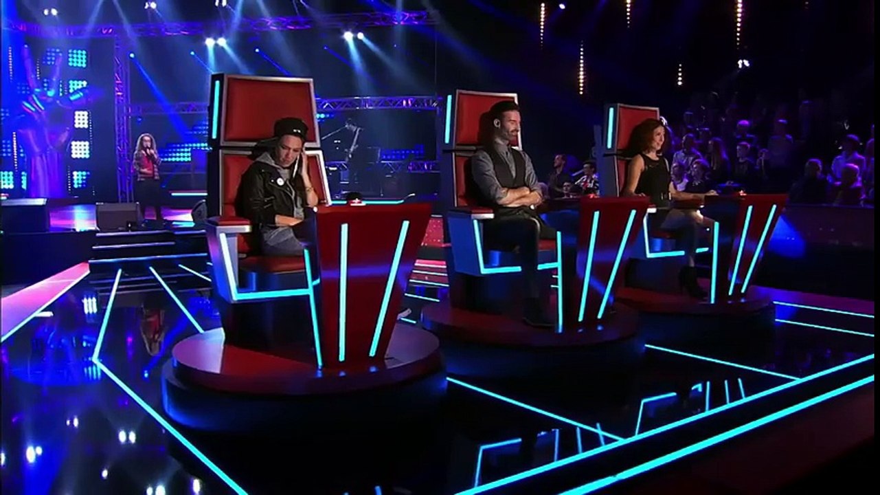 Voice Kids - 9-Year Old Emma Sings Spice Girls' Wannabe - Shocking Performance