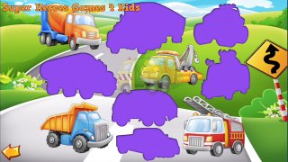 Learning Special Trucks Names and Sounds for KIDS