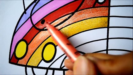 Peppa Pig Coloring Book l Coloring Page Birthday Surprise For Kids Fun Art Learning Disney