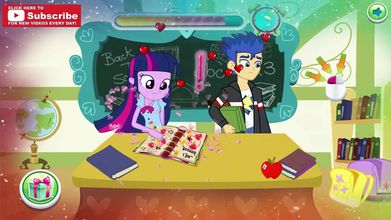 Equestria Gurls Naughty School Day - Pinkie Pie, Twilight and Flash Naughty in School