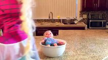 Bad Baby Frozen Elsa! Spiderman vs Frozen Elsa vs Joker vs Gorilla Babysit Fail! - Funny Superheroes