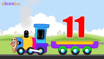 Learn Number Train! learning 11 to 20 numbers for Children