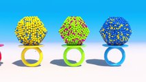Learning Colors with 3D Lollipop Rings for Kids and Children Toddlers