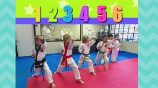 Counting Song Number 6 Karate   Learn Numbers Kids Songs   From Baby Genius
