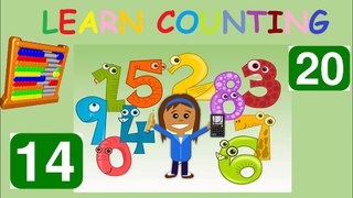 Fun Kids Learn Cartoon for Numbers 11~20   Learning the Numbers from 11 to 20 for Kids