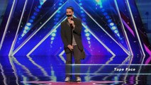 American Got Talent - Tape Face Snippet 1