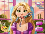 NEW Игры для детей—Disney Принцесса Рапунцель у стоматолога—мультик для девочек