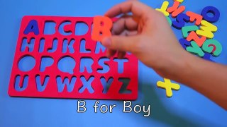 ABC Learning with Puzzle   Kids vesves Children Songs   Educational   Alphabet