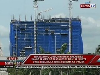 Hiling ng Knights of Rizal sa SC, pigilan ang pagtatayo at ipagiba ang Torre de Manila