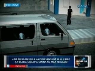 Saksi: 4 na pulis-Maynila na isinasangkot sa hulidap sa Bilibid, sinampahan ng mga reklamo