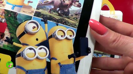 Minions Toys Mcdonalds new EUROPEAN Happy Meal Collection Talking Singing Minions Bob Kevin Stuart