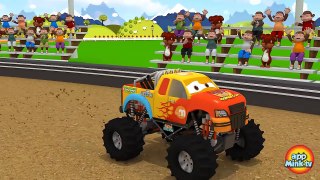 Monster trucks for children - Kids Learn to Count with Monster Trucks
