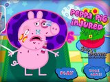 Свинка Пеппа попала в больницу, помоги ей стать здоровой! Игра для детей!