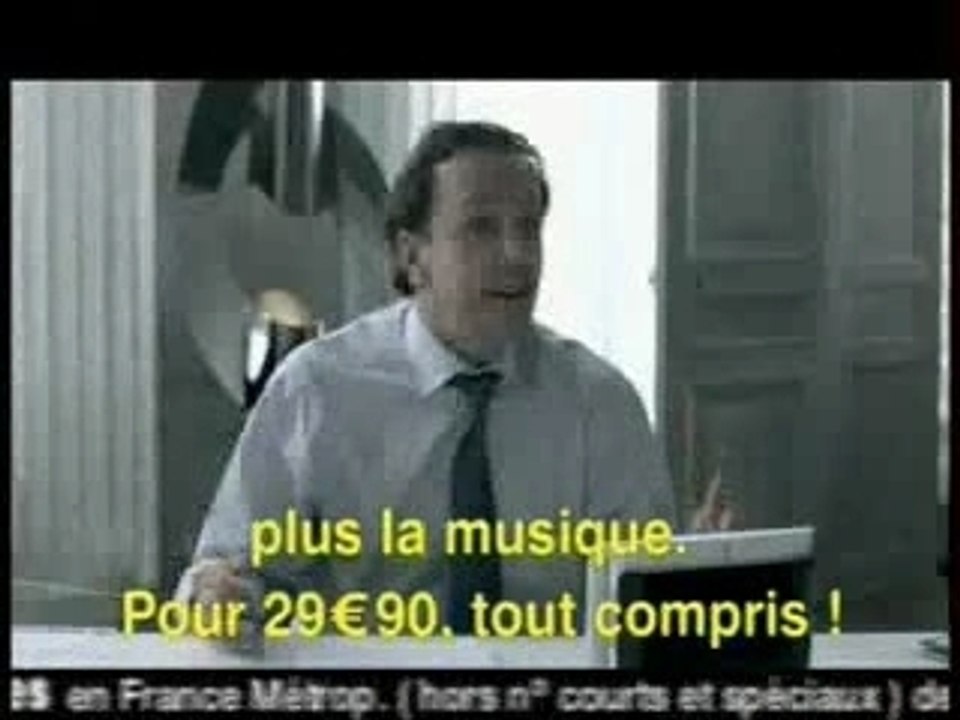 PUB NEUF ADSL+TELEPHONE+TV+MUSIQUE ILLIMITEE 2007