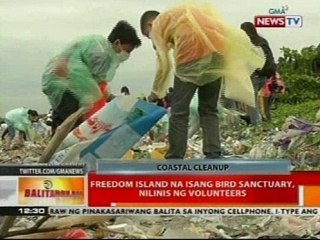 BT: Freedom Island na isang bird sanctuary, nilinis ng volunteers