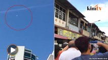 Video: UFO dikesan di atas Komtar?