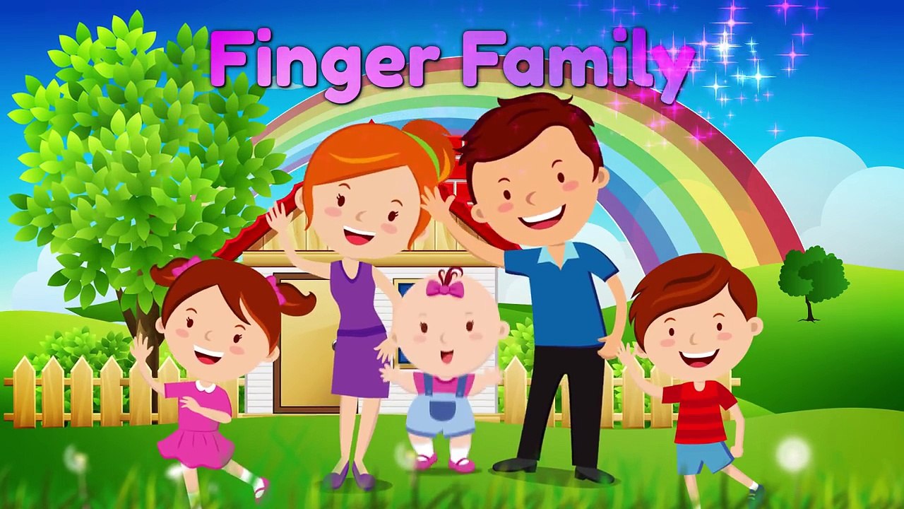 Finger Family Song | Mommy & Daddy Finger Nursery Rhyme for Kids