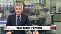 Biomedicine exports surpassed billion dollar mark for first time