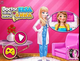 Elsa Doctor Taking Care Of Anna | Best Game for Little Girls - Baby Games To Play
