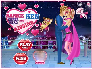 Super Barbie And Ken Kissing - Best Baby Games For Kids