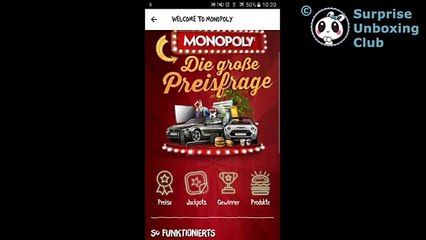 McDonalds Monopoly App Free Kostenlos Gratis Jackpot Codes