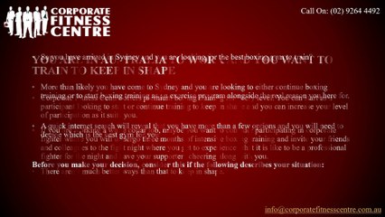 Which Is the Best Boxing Gym In Sydney