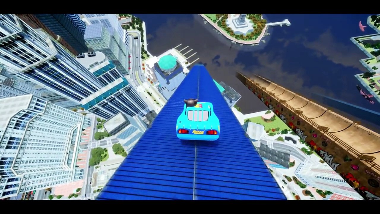 MY TALKING TOM Nursery Rhymes Songs & Disney Pixar #Cars Lightning #McQueen #Dinoco Funny Games