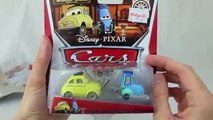 CARS 2 Waiter Mater and Luigi and Guido with Shaker and Glasses NEW new Disney Pixar Cars