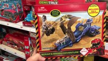 Овраг Месть Revvit Dinotrux все три темы пакет игровые наборы с DinoTrux игрушки FamilytoyReview