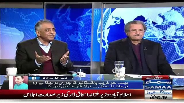 Zubair Umar Weak Response On Nadeem Malik Question