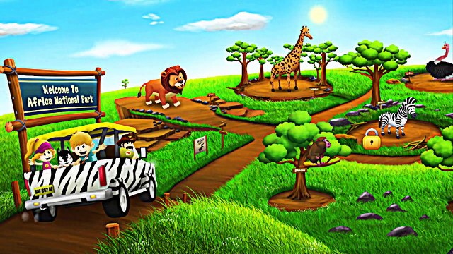 Feeding Time Safari - Feed Animals Educational Games Kids to Play Videos