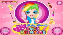 Barbie Games - Baby Barbie My Little Pony Face Painting - Barbie Games for Girls & Children