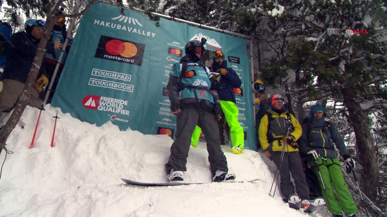 Winning run Travis Rice - Snowboard Men - Freeride Hakuba 4* FWQ17