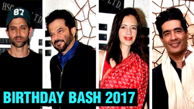 Hrithik Roshan | Anil Kapoor | Rekha | Bollywood Celebs At Javed Akhtar's Birthday Party 2017