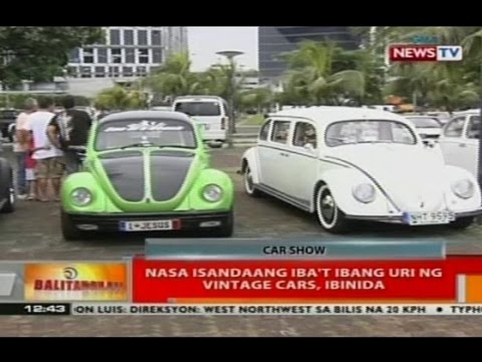 BT: Nasa isandaang iba't ibang uri ng vintage cars, ibinida