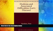 Audiobook  Dyslexia and Associated Difficulties (Let s Discuss) Pete Sanders  For Full