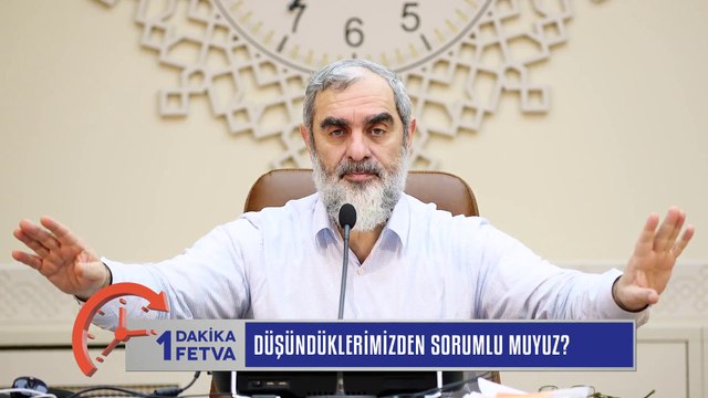 238) Düşündüklerimizden sorumlu muyuz? /Birfetva - Nureddin YILDIZ