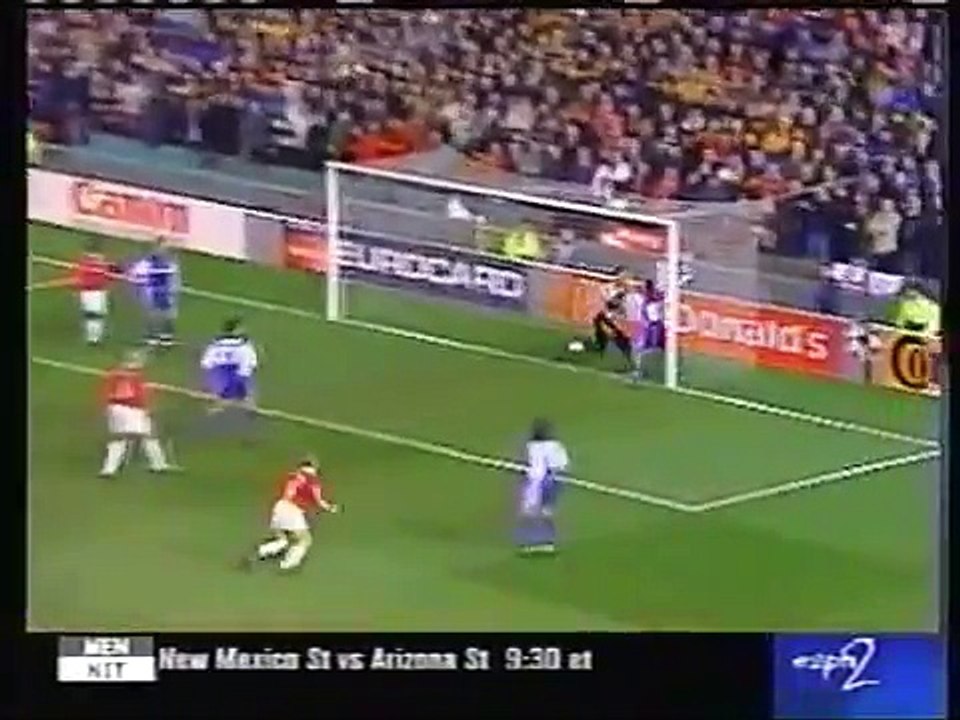 15.03.2000 - 1999-2000 UEFA Champions League 2nd Group Round Group B Matchday 5 Manchester United 3-1 ACF Fiorentina