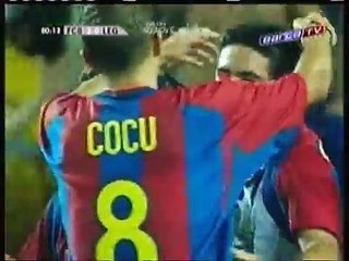 14.08.2002 - 2002-2003 UEFA Champions League 3rd Qualifying Round 1st Leg Barcelona 3-0 Legia Warszawa