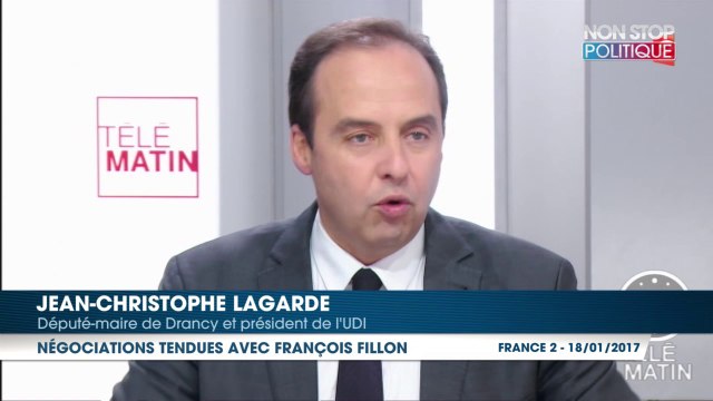 Législatives 2017 : Jean-Christophe Lagarde réclame entre 90 et 100 circonscriptions à François Fillon