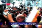 Congresistas se pronuncian por comunicado de Alejandro Toledo sobre caso Lava Jato