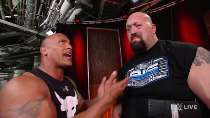 The Rock returns to Raw!  January 25, 2016