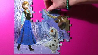 Disney FROZEN Puzzle Games Rompecabezas Clementoni Ravensburger Kids Puzzles De Learning Activities