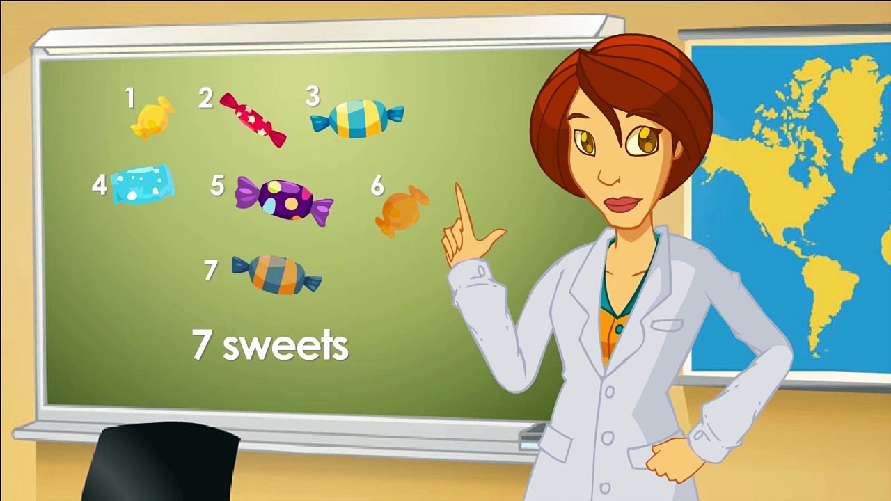 Learn Numbers- Counting from 1 to 20   Kids Videos