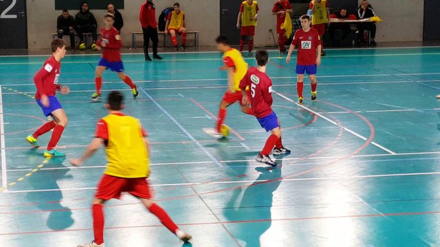Futsal U17: les dervois se classent premiers